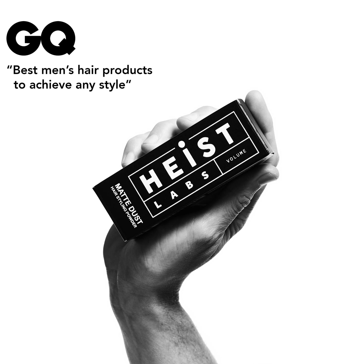 Heist Labs Matte Dust Hair Styling Powder | Volume & Dry Texture 20g