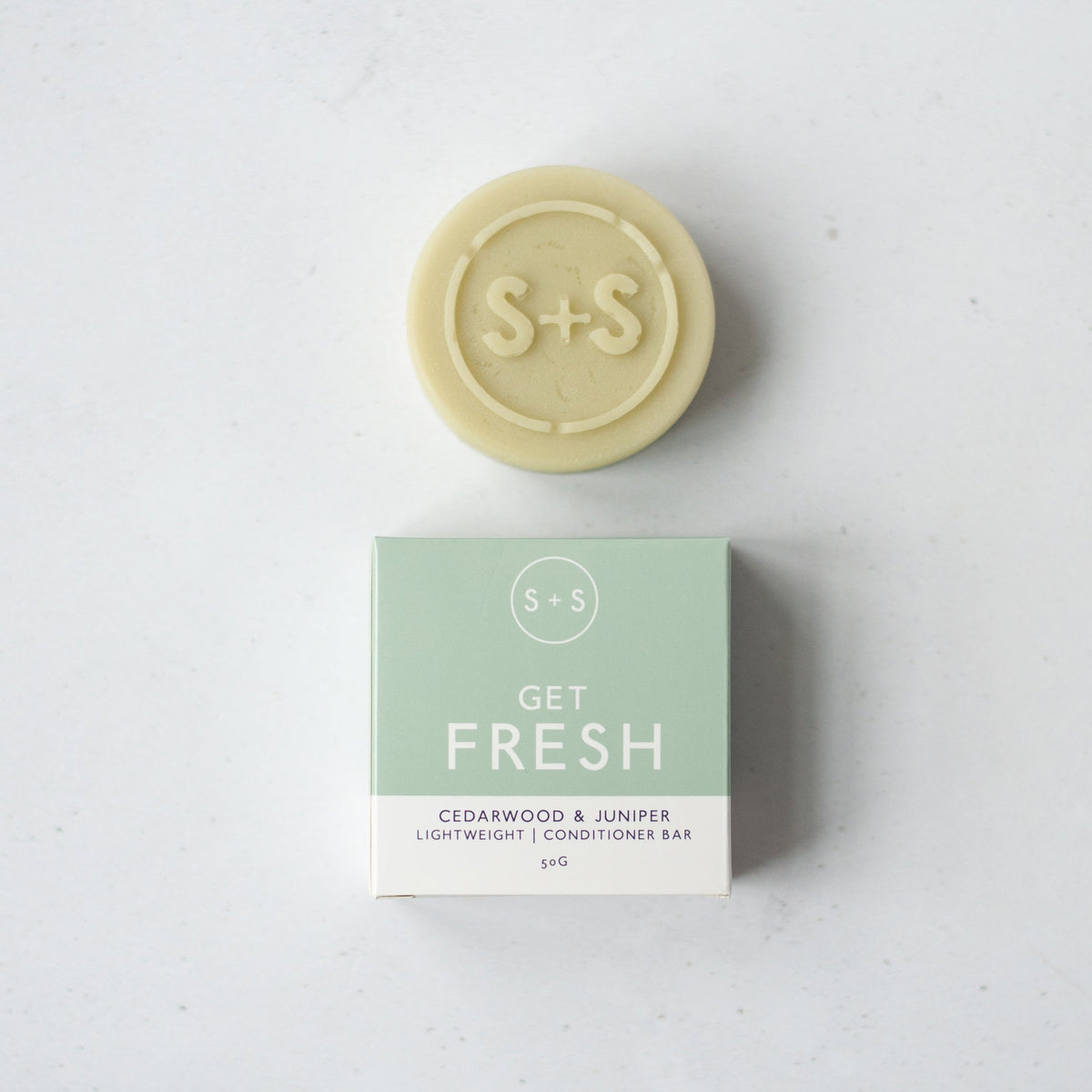 Salt + Steam Get Fresh Lightweight Conditioner Bar, 50g
