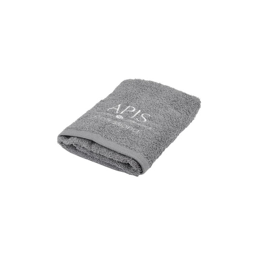Apis Grey Terry Towel | 50×100cm | Soft & Absorbent Salon Textile