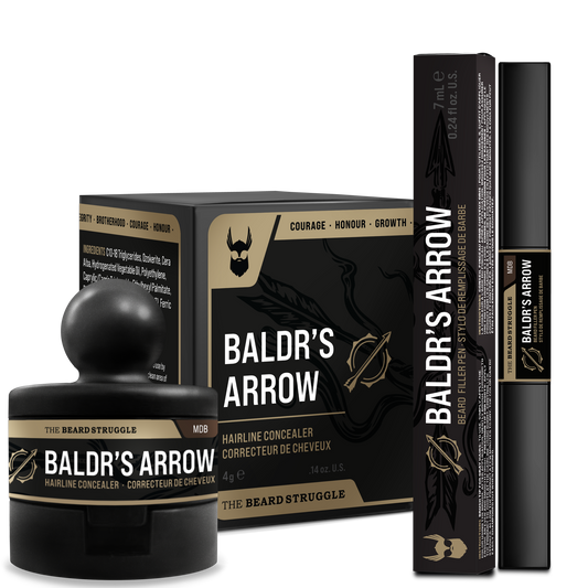 Beard Struggle Baldr's Beard Pen and Concealer Bundle