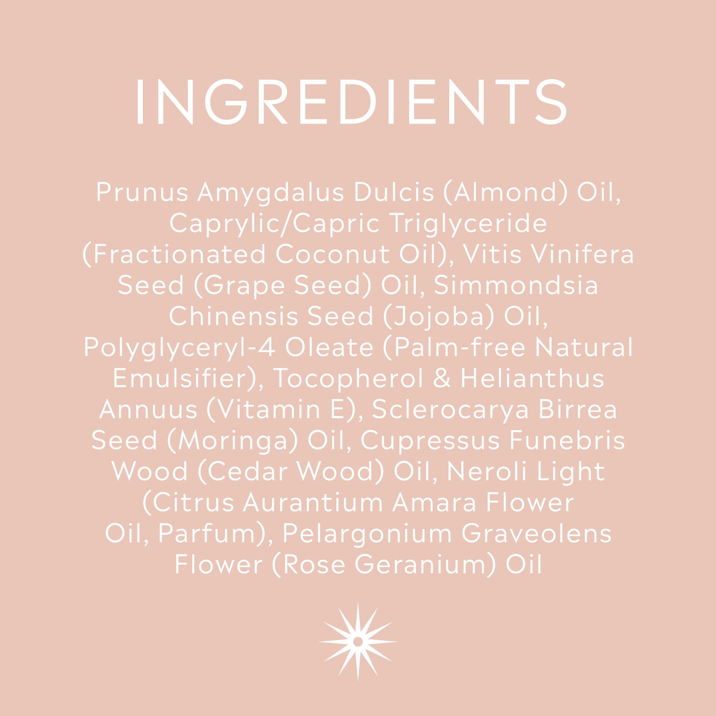 Salt + Steam Heavy Petal oil being applied to skin