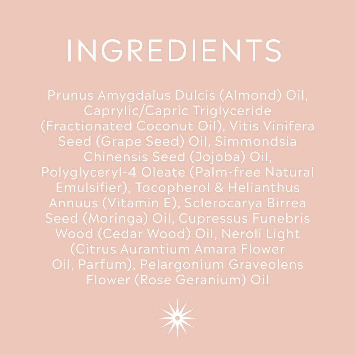 Salt + Steam Heavy Petal oil being applied to skin