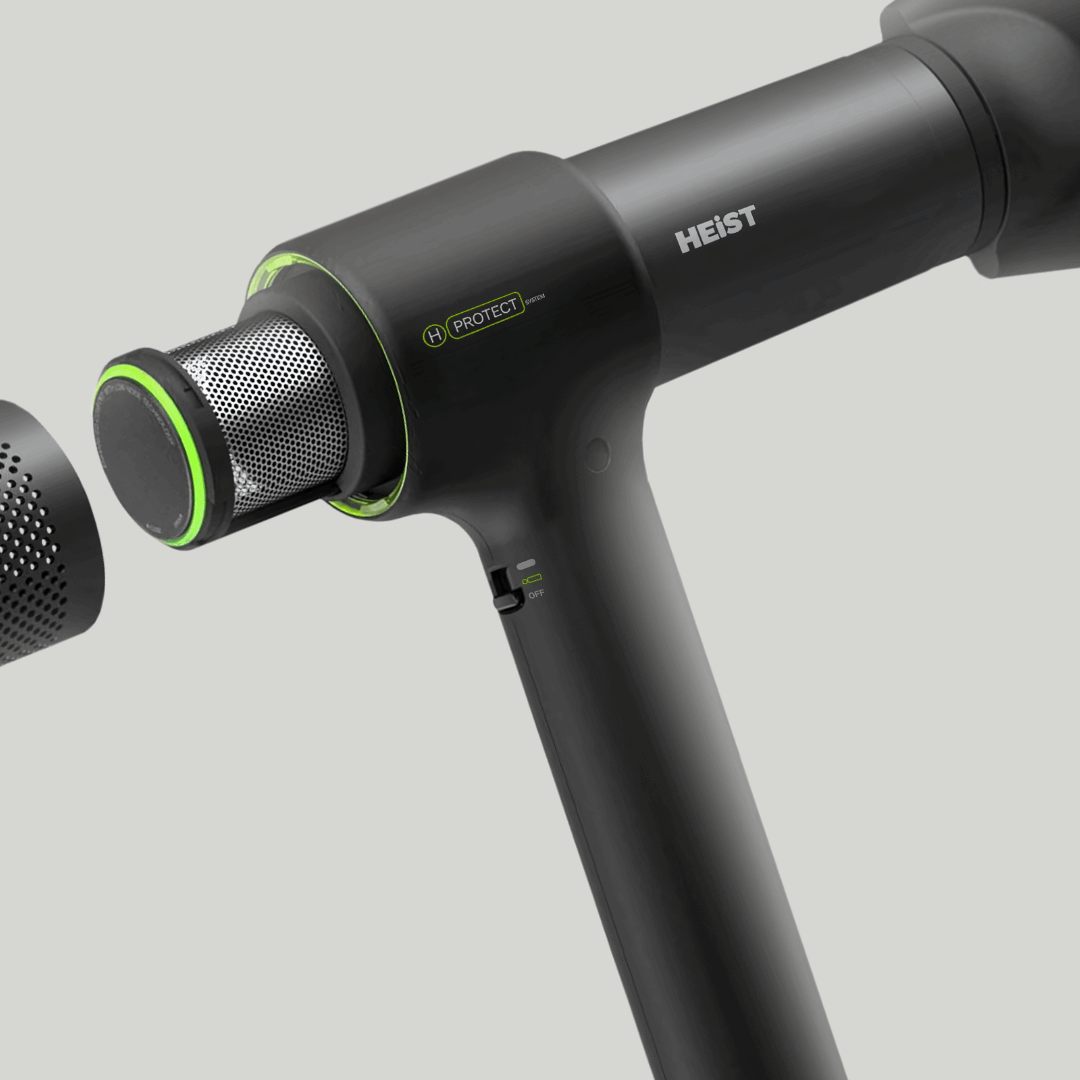 Heist 3.0 Men's Smart Hair Dryer & Styler All-in-One Kit