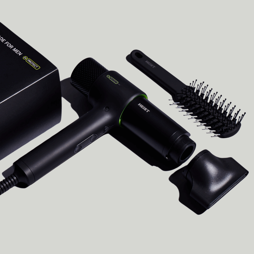 Heist 3.0 Men's Smart Hair Dryer & Styler All-in-One Kit