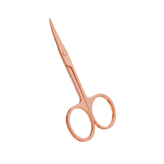 London Brow Rose Gold Precision Pointed Brow Scissors