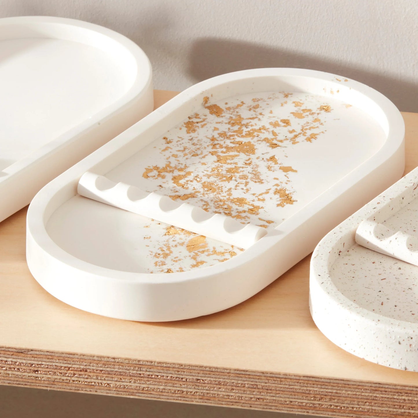 London Brow Handmade Jesmonite Tool Tray