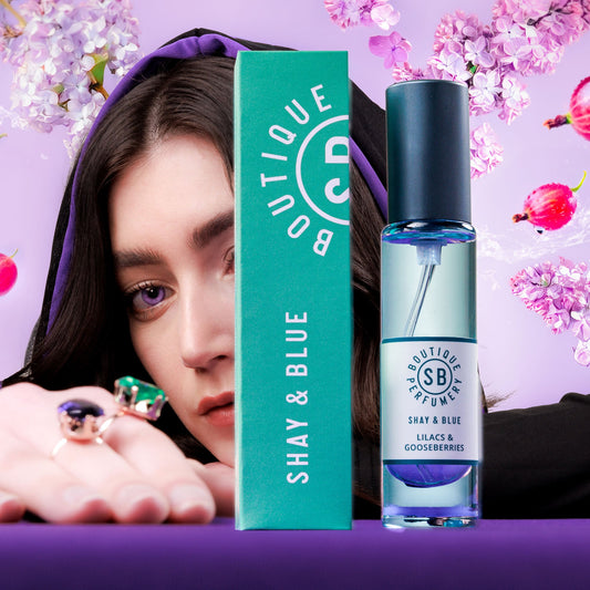 Shay & Blue Lilacs & Gooseberries Natural Spray Fragrance 10ml