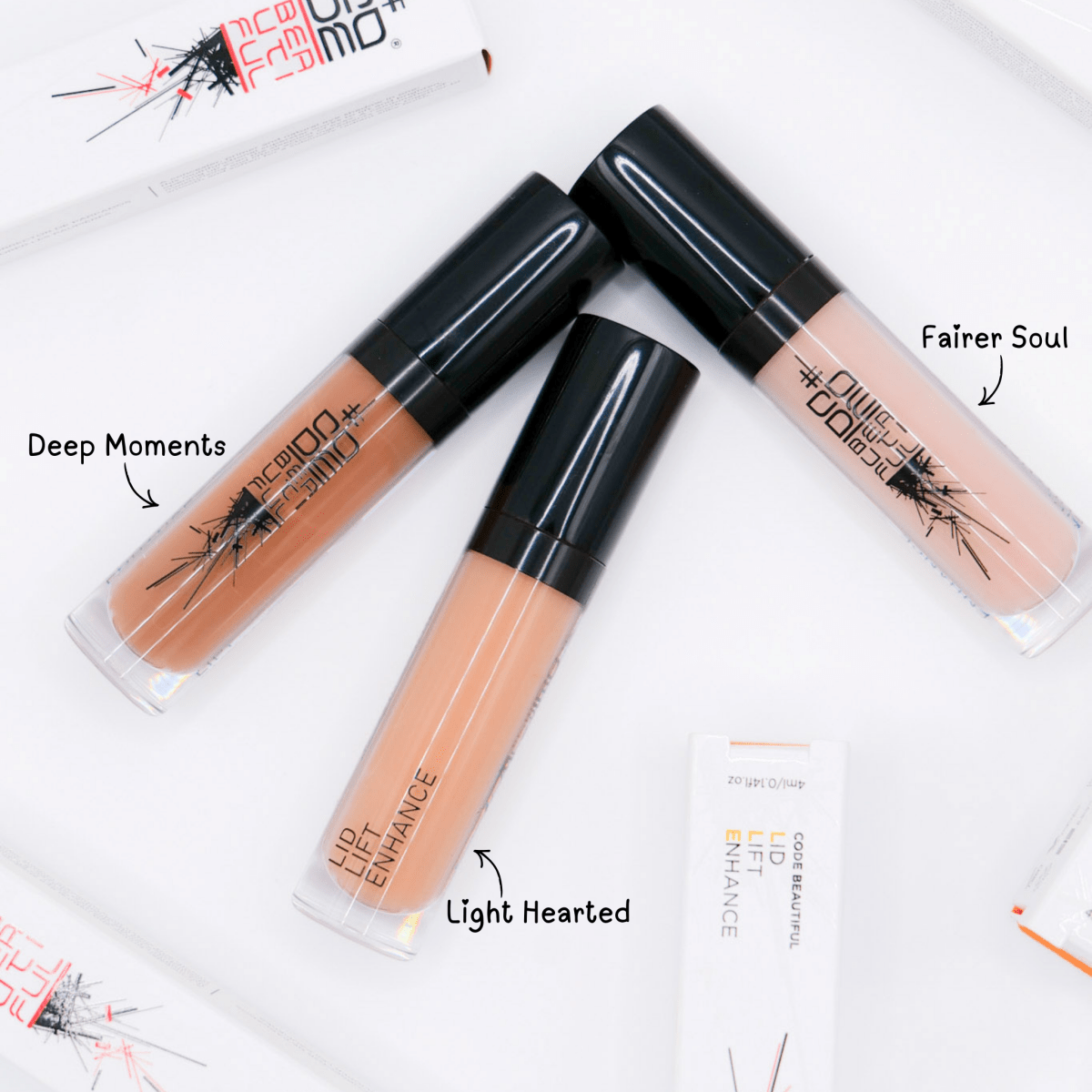 CODE LLE Lid Lift Enhance 3-in-1 Concealer, Primer & Eyeshadow