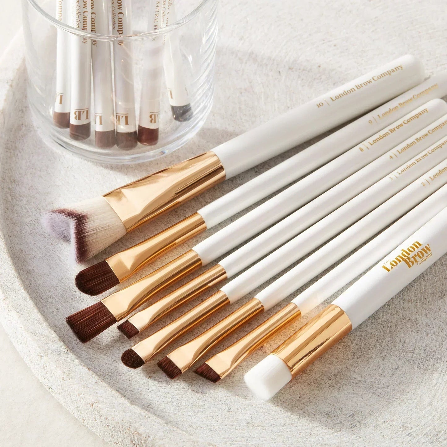 London Brow Sharp Angled Brow Precision Brush #1