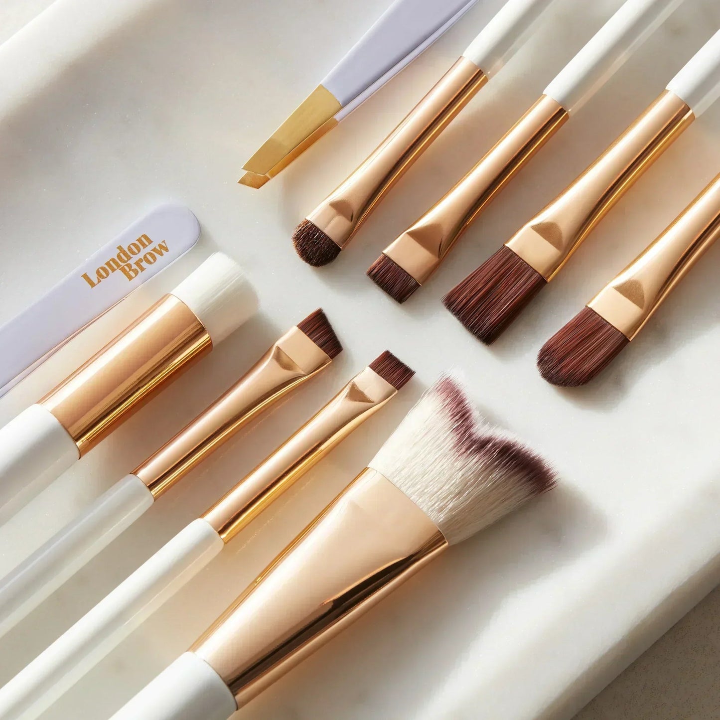 London Brow Sharp Angled Brow Precision Brush #1