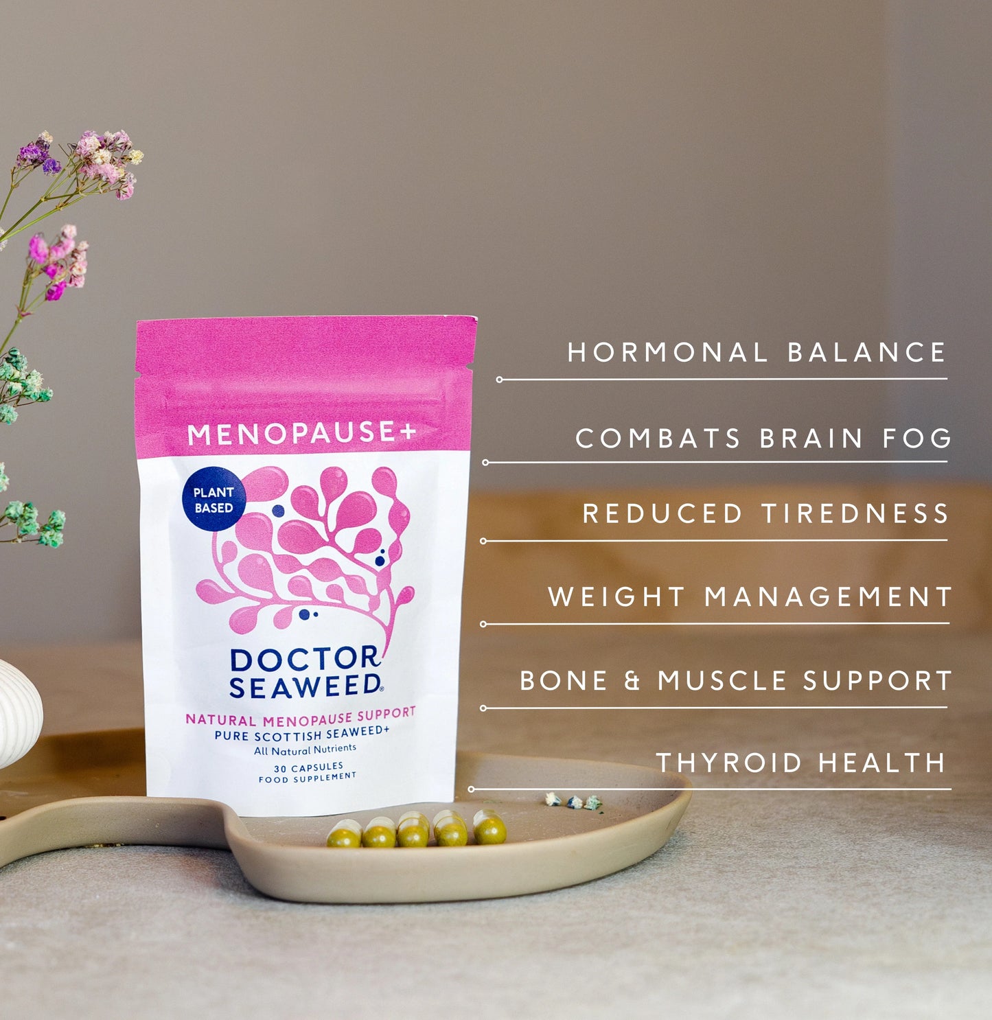 Doctor Seaweed Menopause+ Capsules 30 Capsules