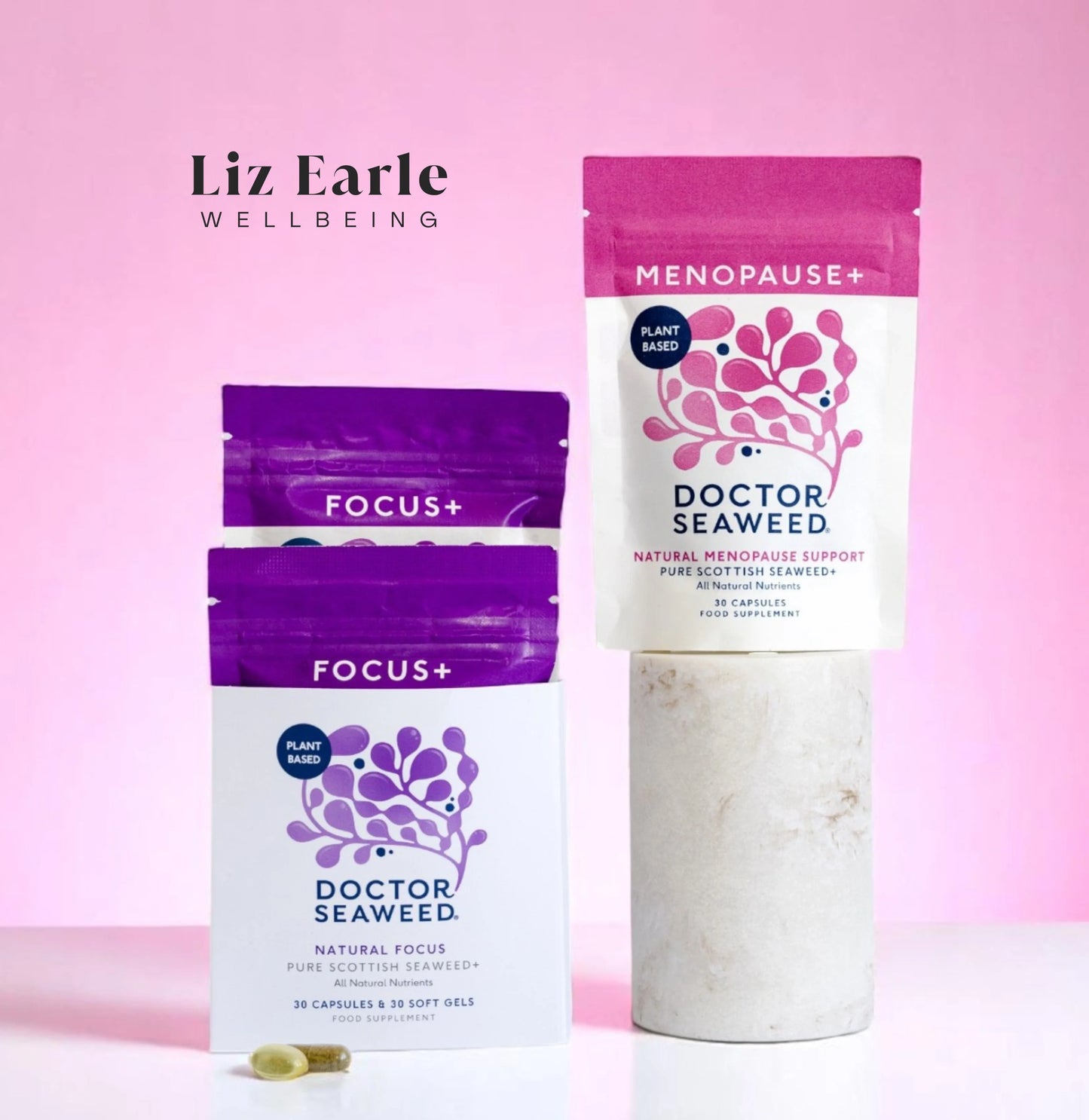 Doctor Seaweed Menopause Support Duo Supplement Bundle