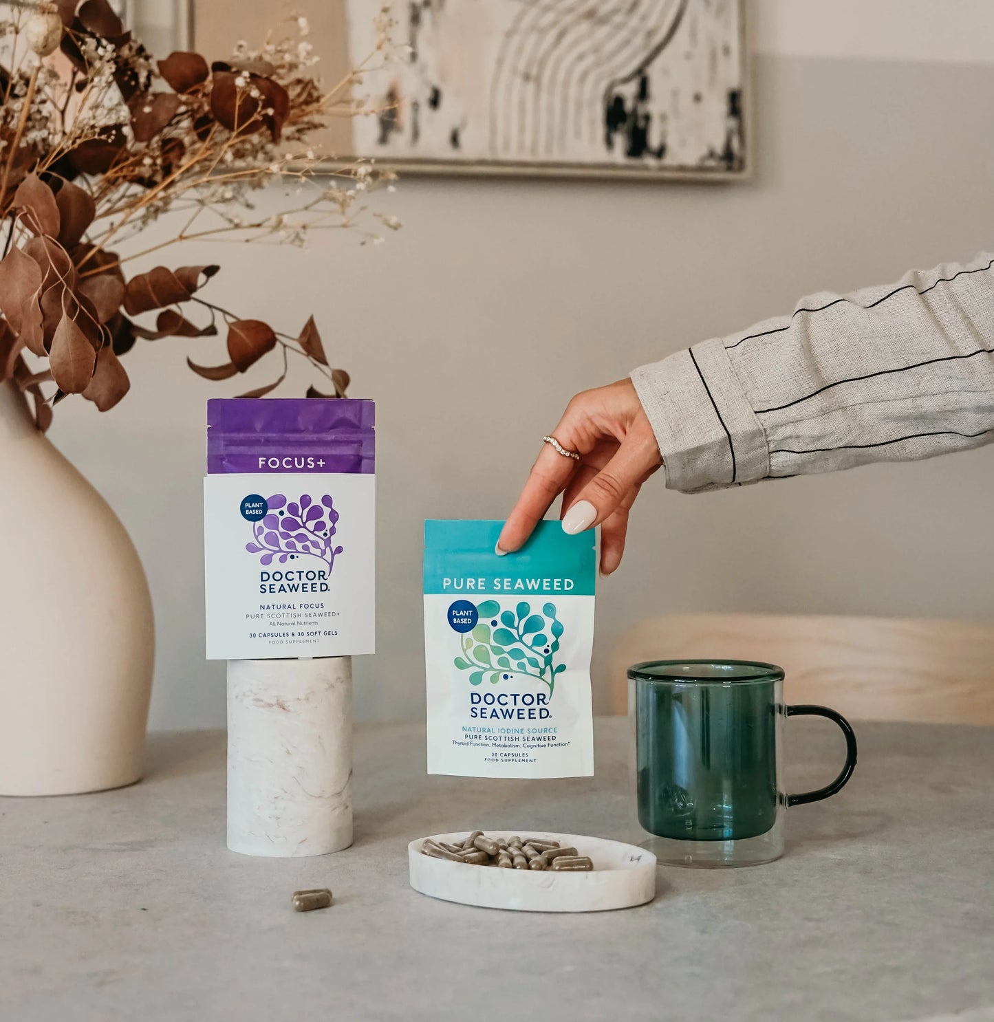 Doctor Seaweed Mental Resilience Duo Supplement Bundle