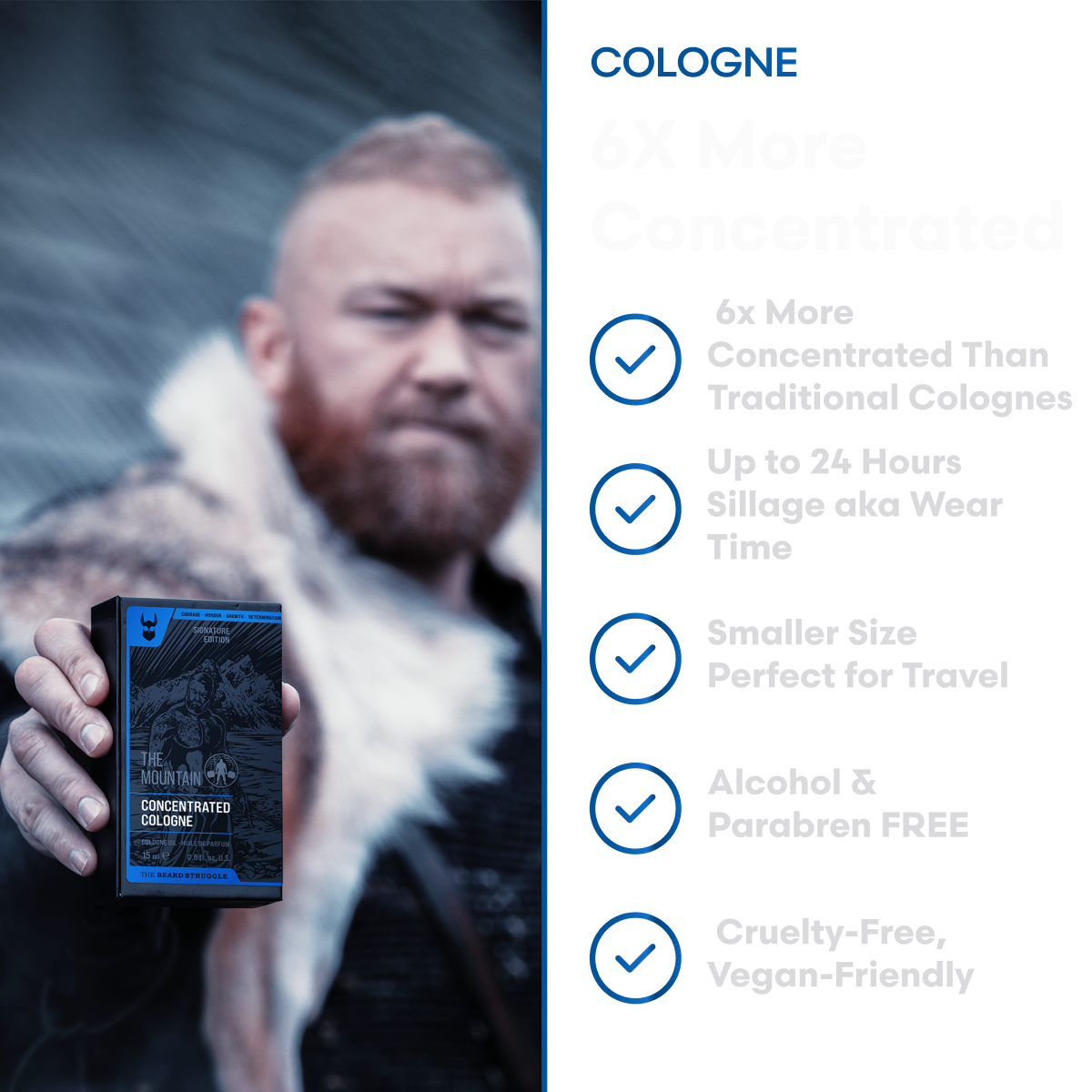 Mountain Concentrated Cologne bottle