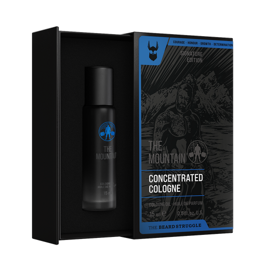 Beard Struggle Mountain Concentrated Cologne box