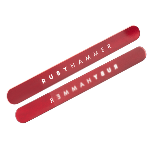Ruby Hammer Large Glass Nail File