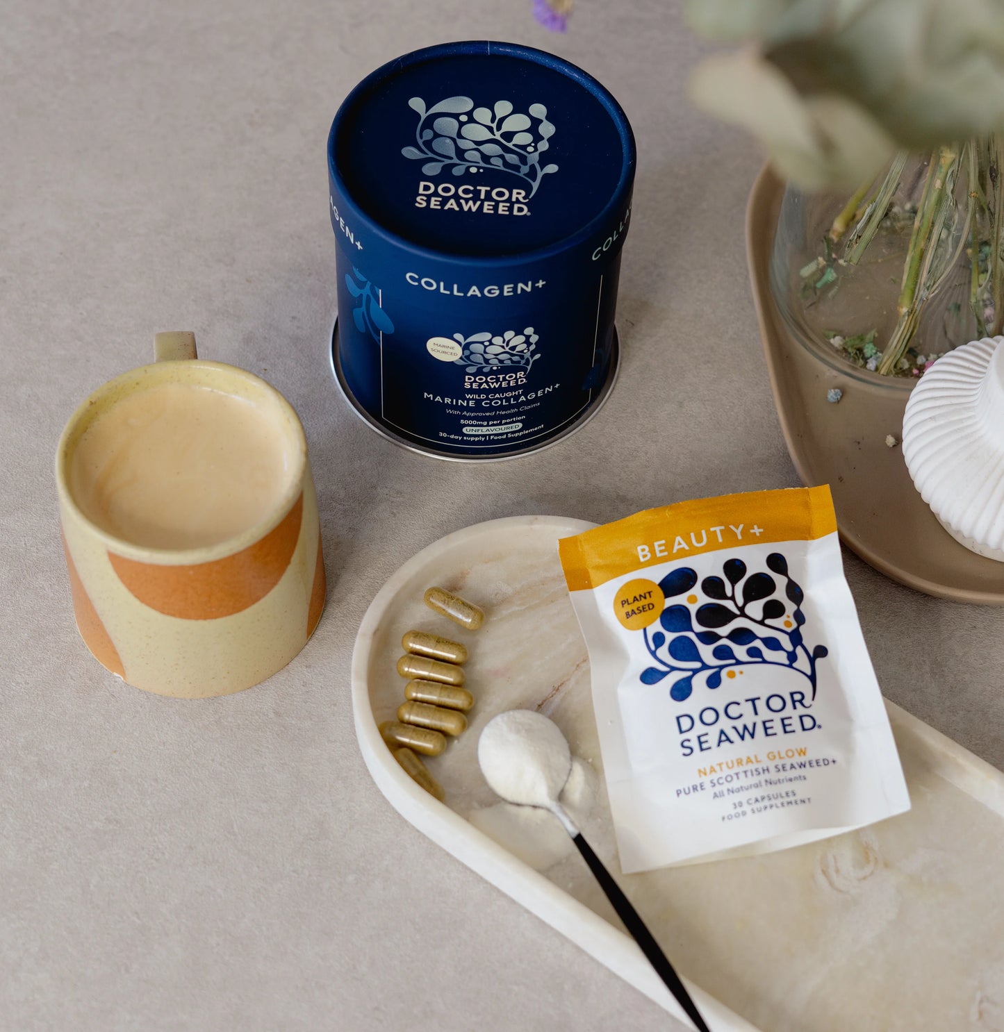 Doctor Seaweed Ocean Glow Duo Beauty Supplement Bundle
