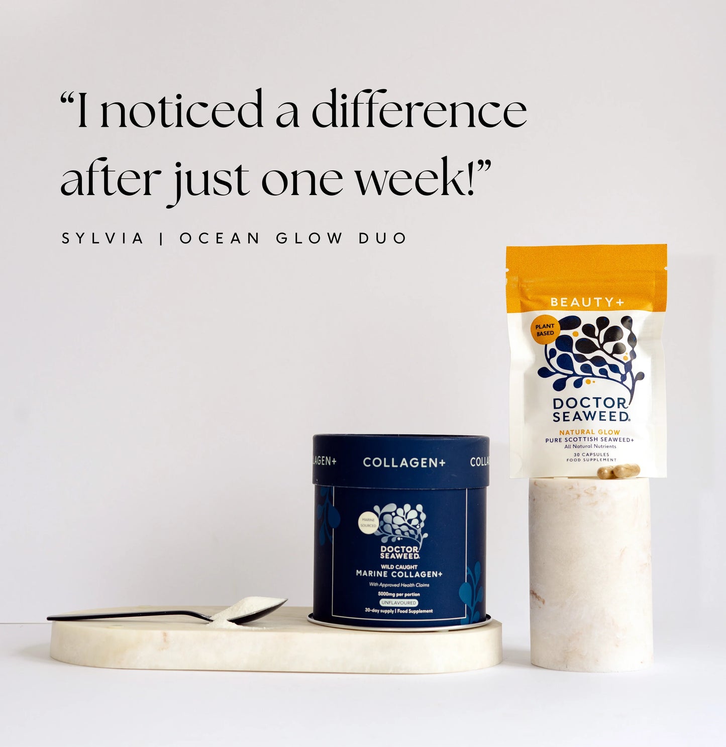 Doctor Seaweed Ocean Glow Duo Beauty Supplement Bundle