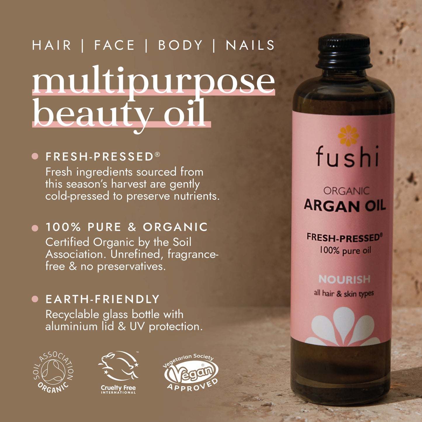 Fushi Organic Argan Oil 100ml