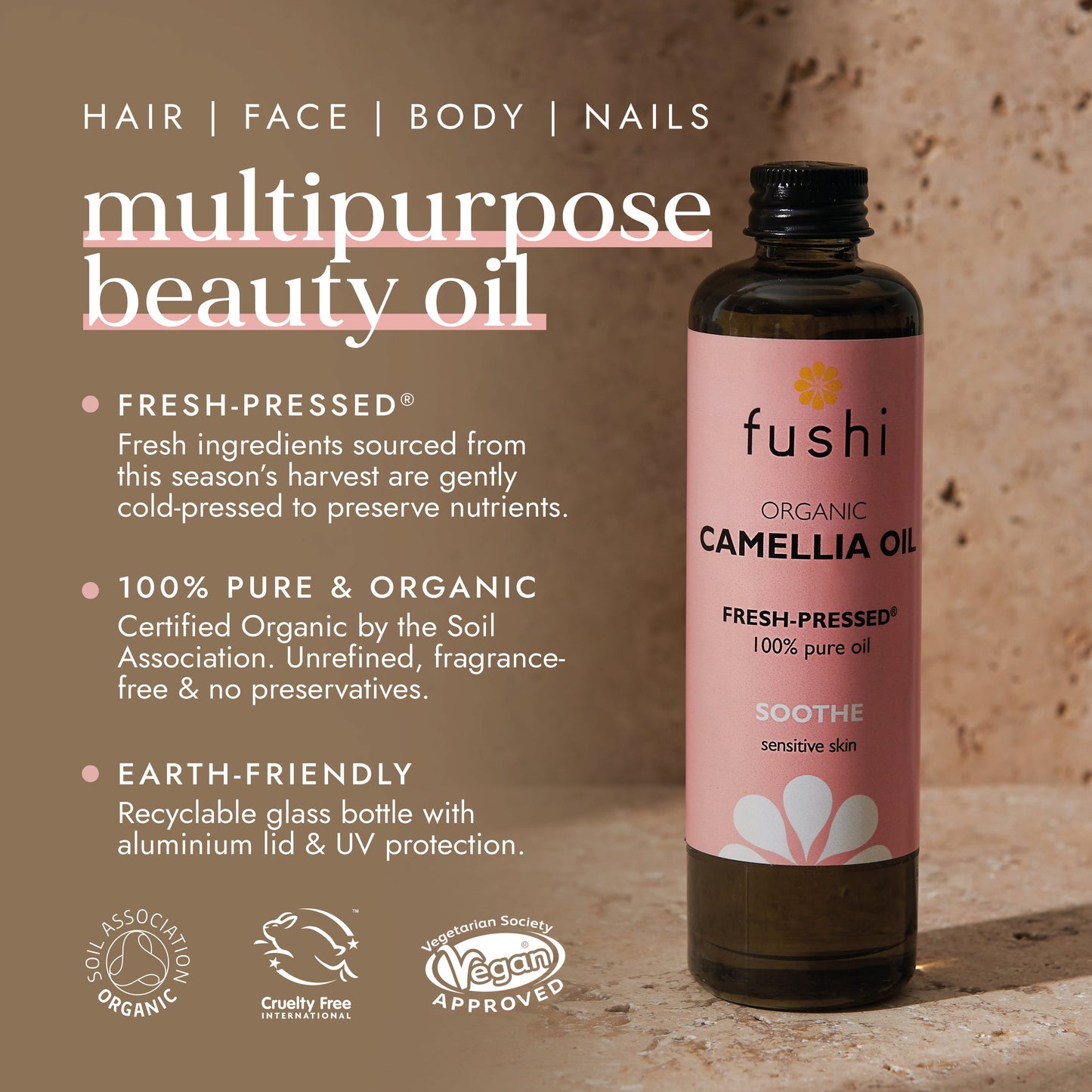 Fushi Organic Camellia Oil 100ml