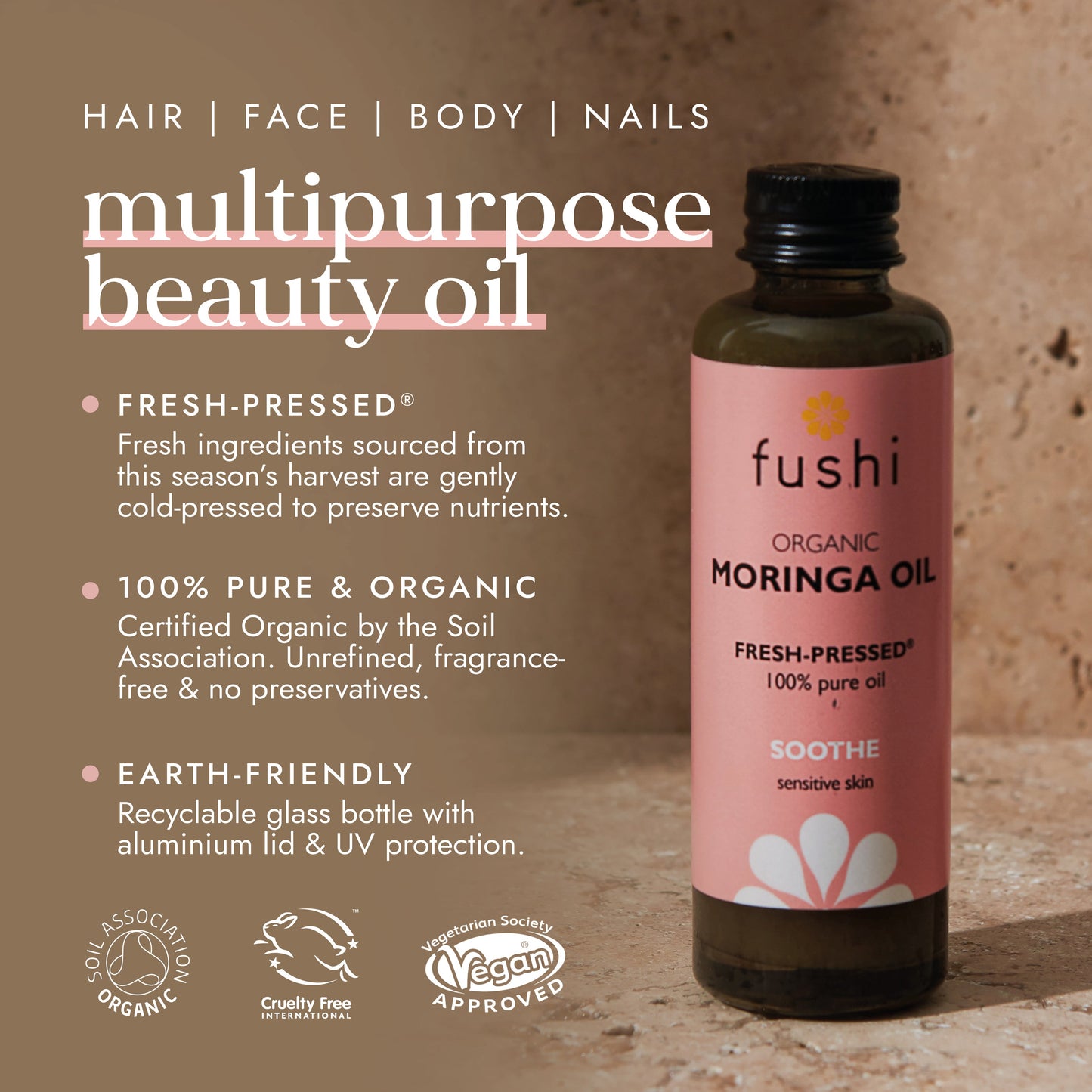 Fushi Organic Moringa Oil 50ml