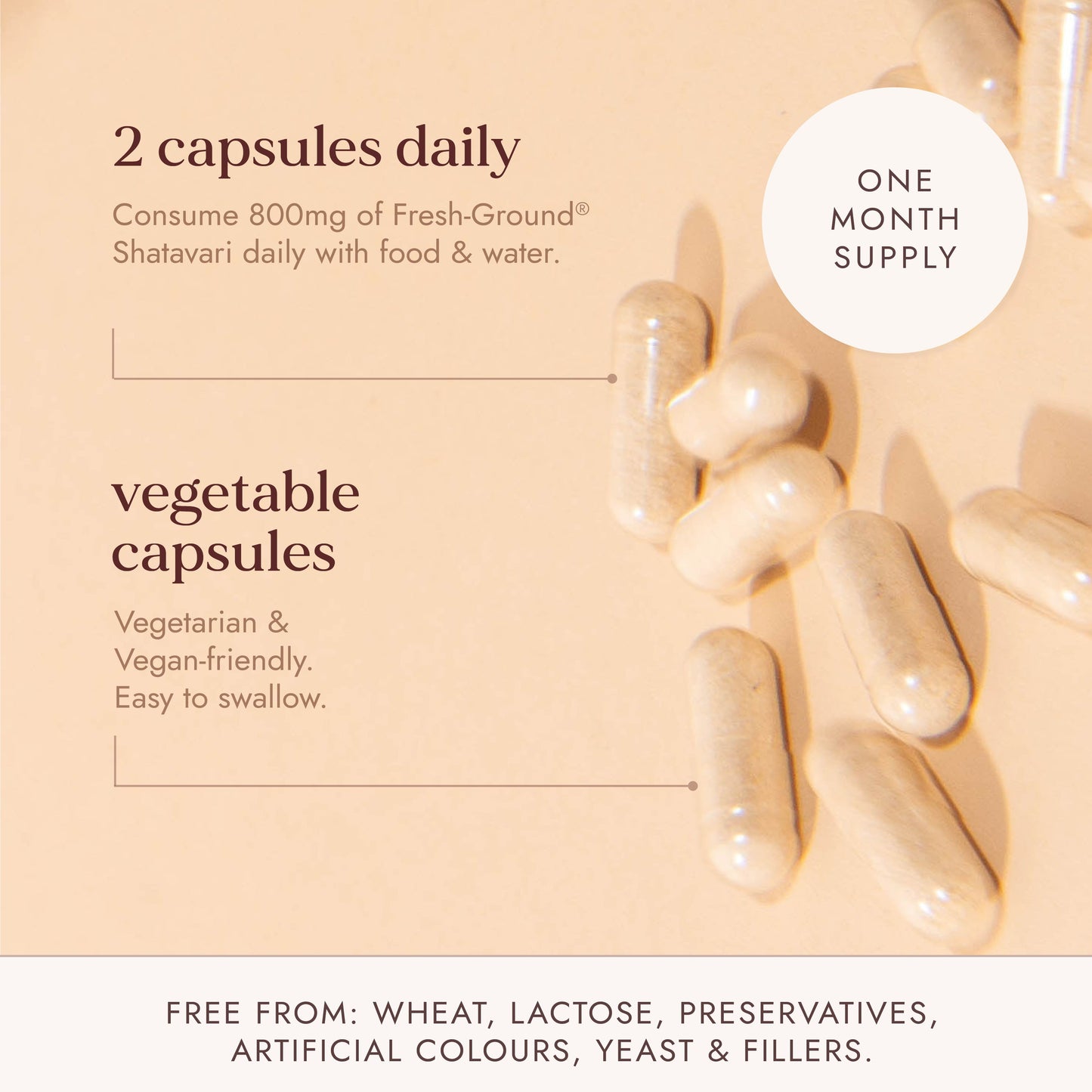 Fushi Organic Shatavari 60 Capsules