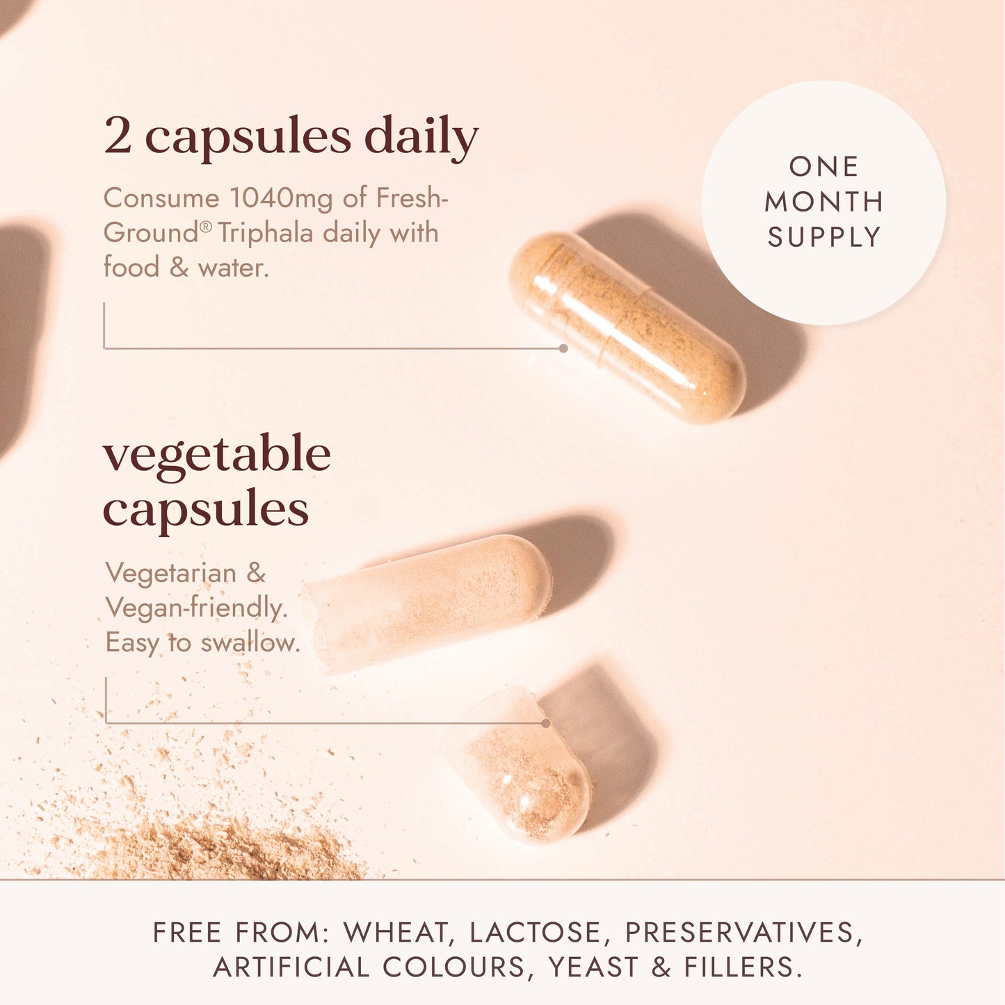 Fushi Organic Triphala 60 Capsules