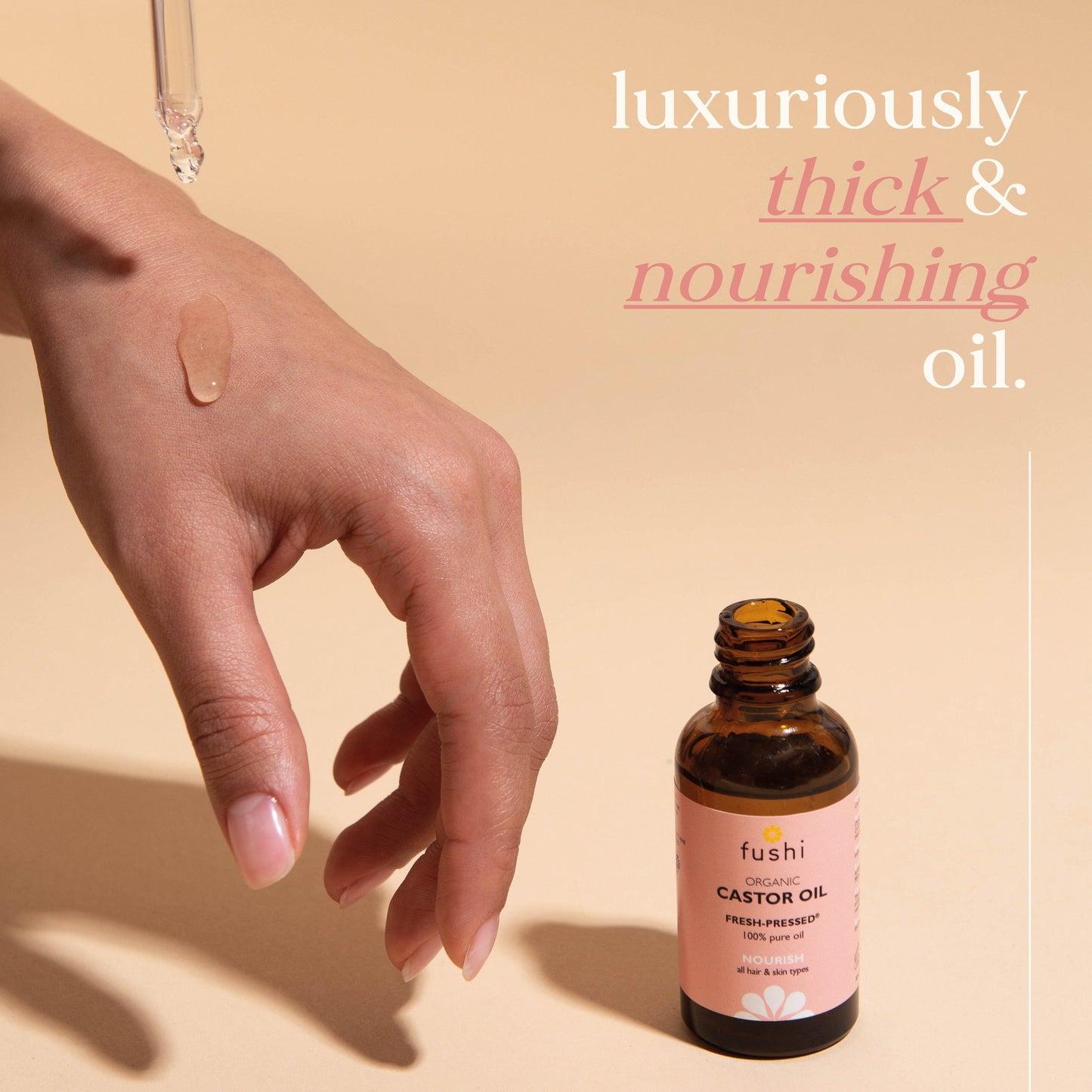 Fushi Organic Castor Oil 30ml