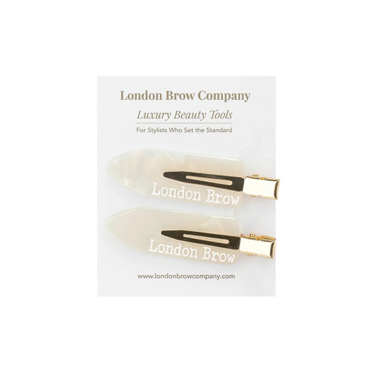 London Brow No-Crease Styling Clips — 2 Pack