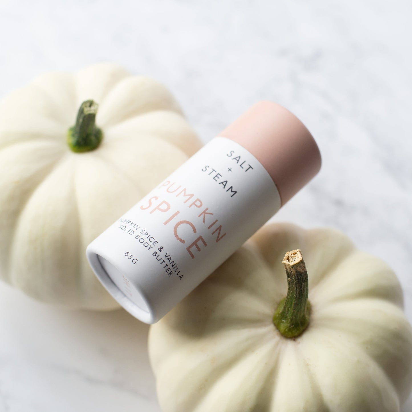 Salt + Steam Pumpkin Spice body butter texture close-up