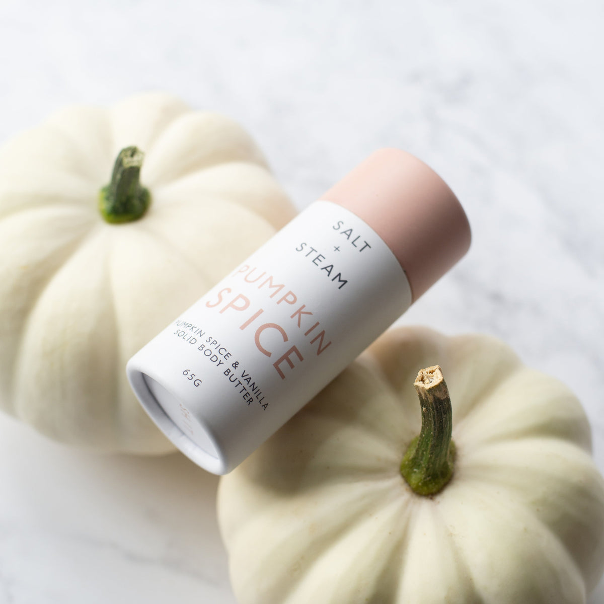 Salt + Steam Pumpkin Spice body butter texture close-up
