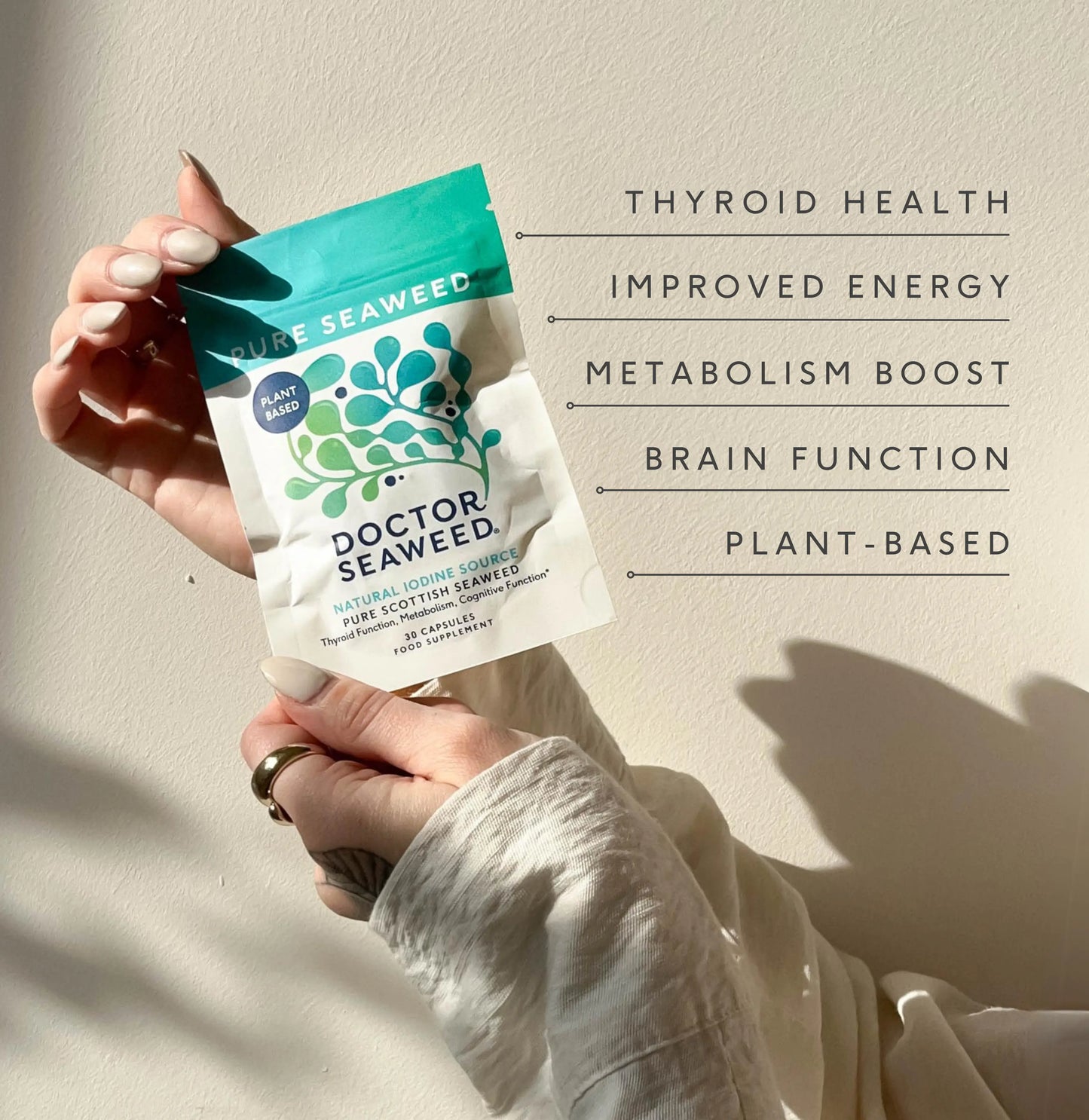 Doctor Seaweed Pure Organic Seaweed Capsules 30 Capsules