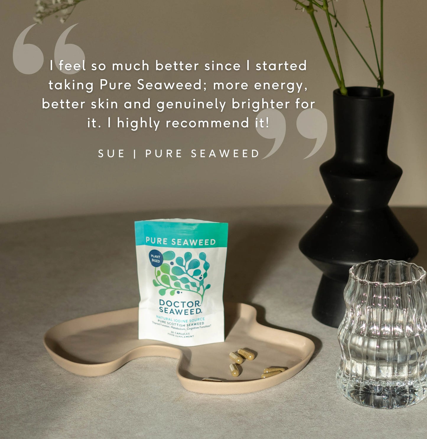 Doctor Seaweed Pure Organic Seaweed Capsules 30 Capsules