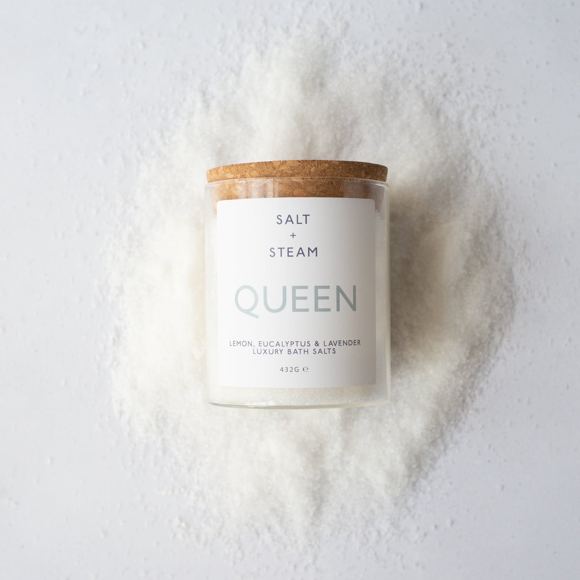 Salt + Steam Queen bath salts refill bag