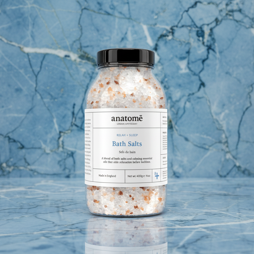 anatomē Relax + Sleep Chamomile Bath Salts 480g