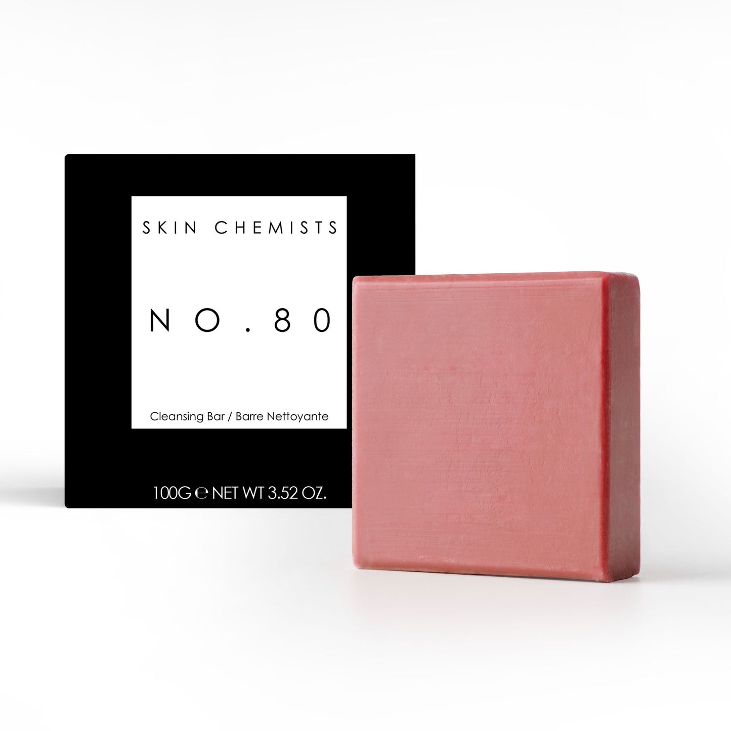 skinChemists No.80 Rose Cleansing Facial Bar 100g