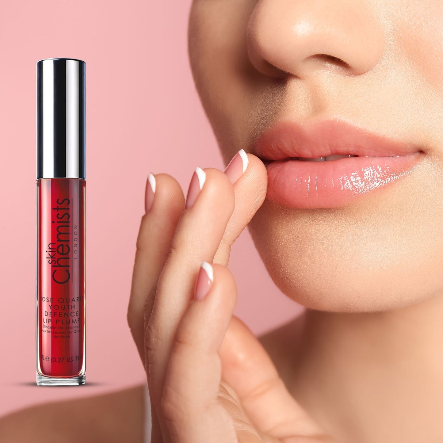 skinChemists Rose Quartz Youth Defence Lip Plump 8ml