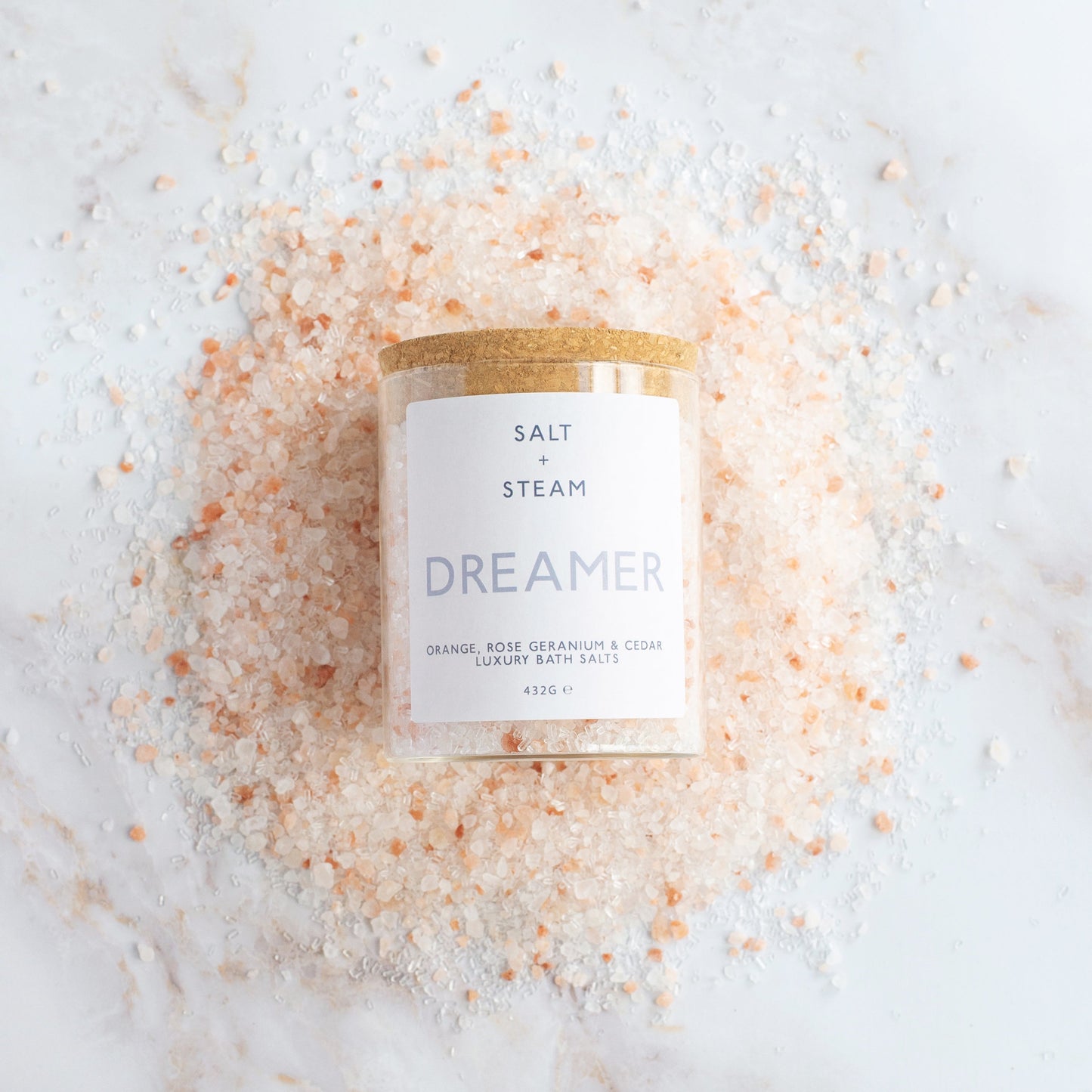 Salt + Steam Dreamer bath salts refill bag