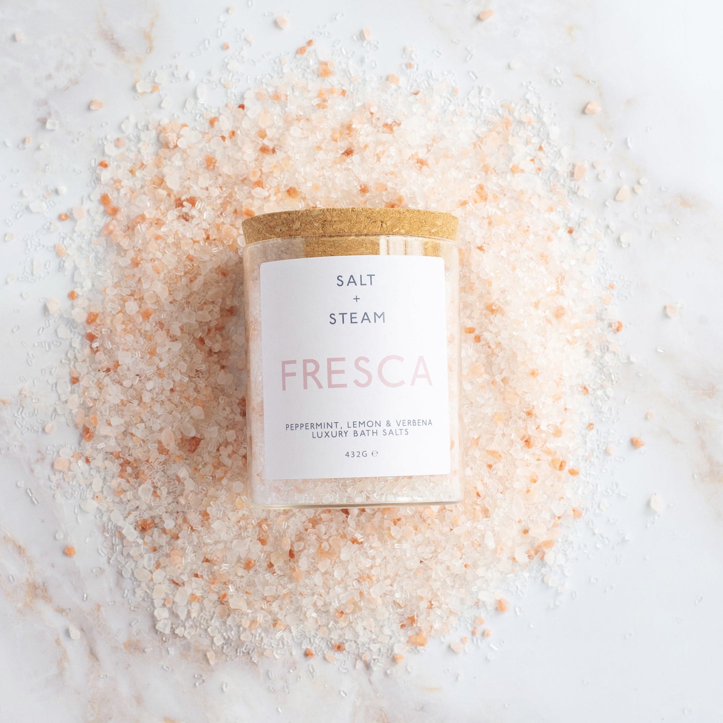 Salt + Steam Fresca bath salts refill bag