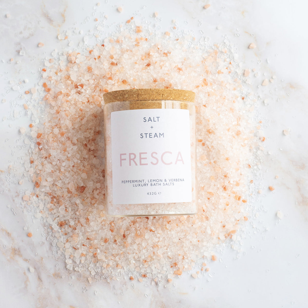 Salt + Steam Fresca bath salts refill bag