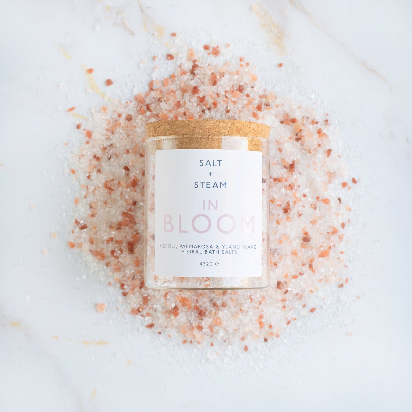 Salt + Steam bath salts range including In Bloom