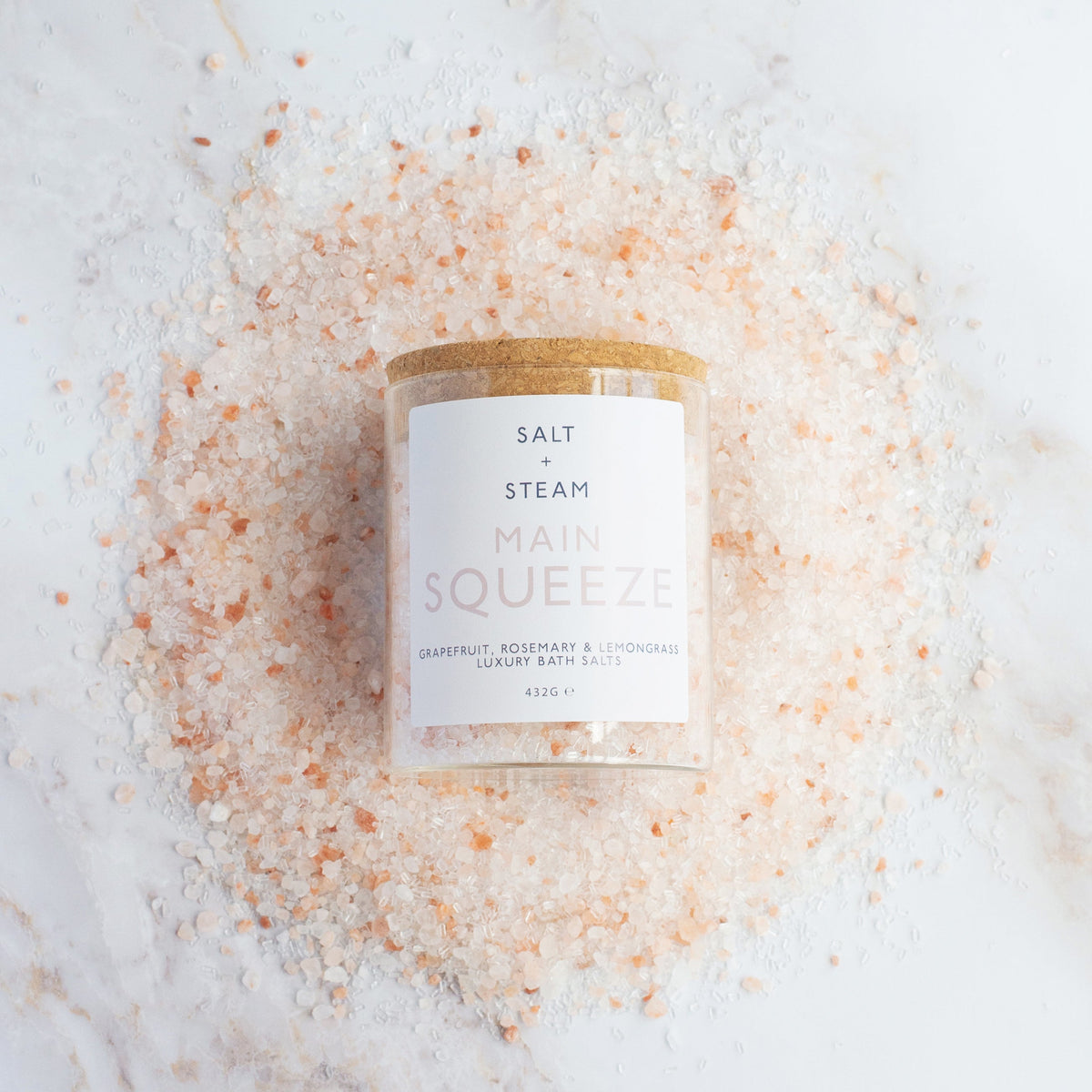 Salt + Steam Main Squeeze bath salts refill bag