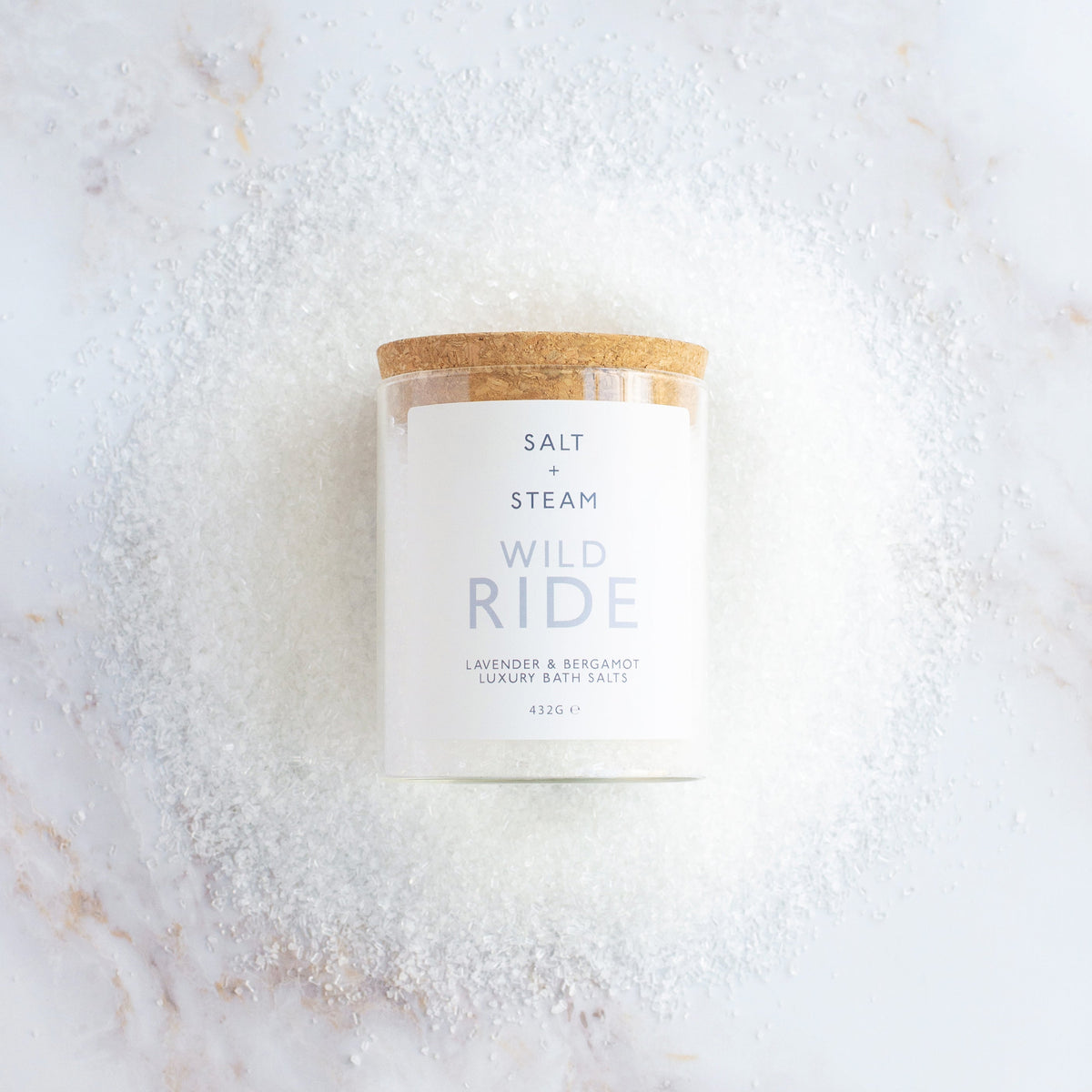 Salt + Steam Wild Ride bath salts refill bag