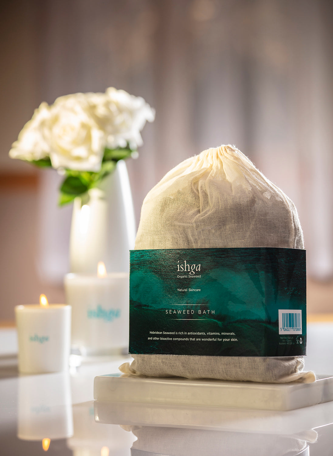 ishga Seaweed Bath with Hebridean Seaweed & Bath Salts