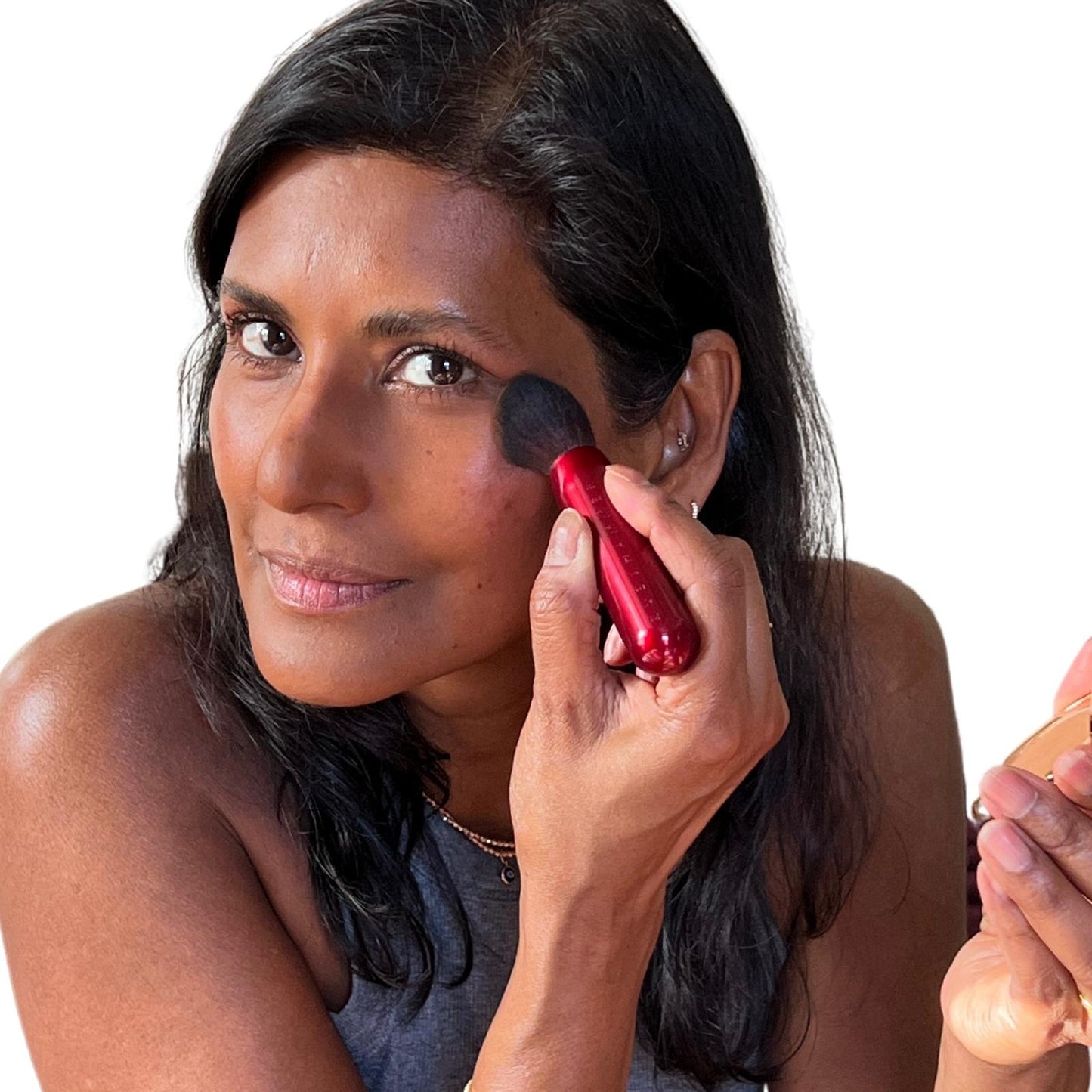 Ruby Hammer Face Brush