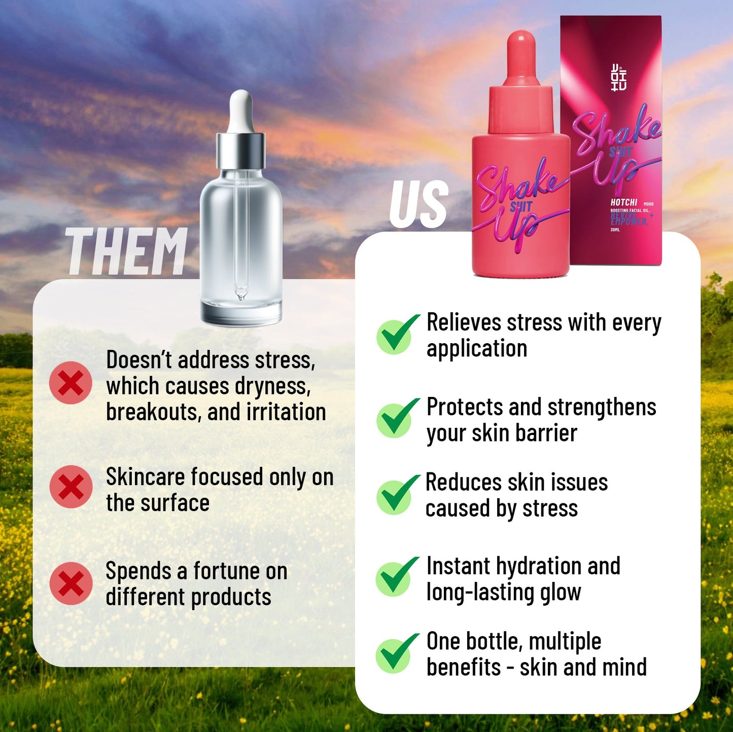 HotChi Shake It Up Facial Oil 30ml