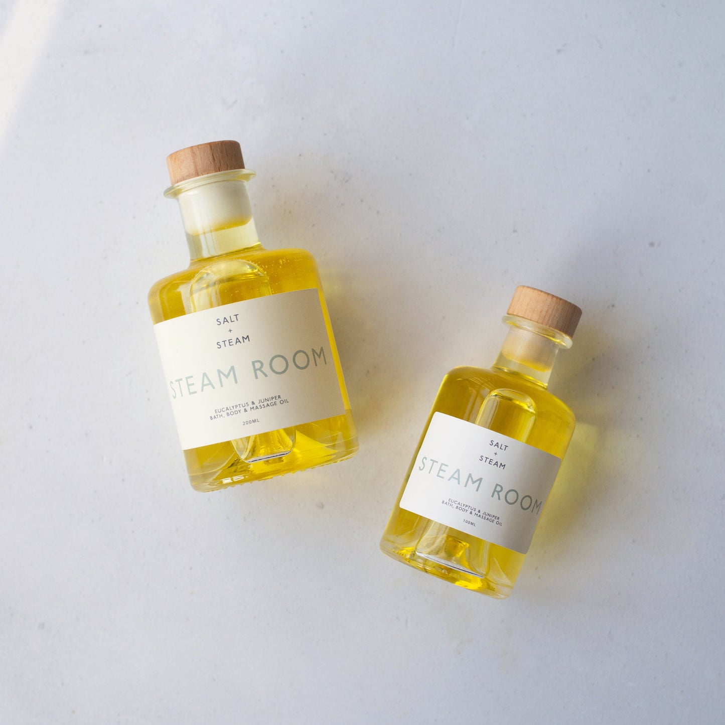 Salt + Steam Steam Room oil, 100ml bottle