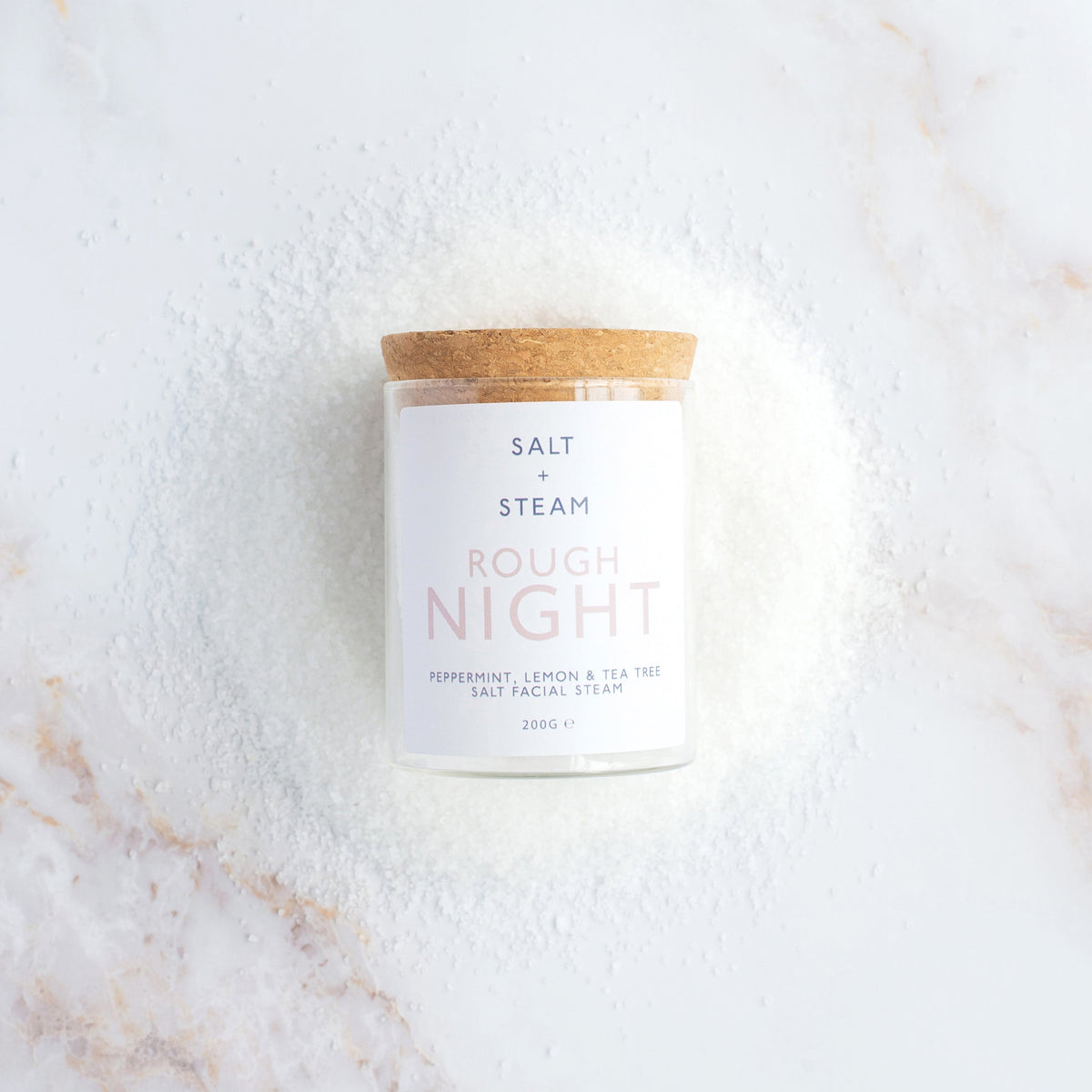 Salt + Steam Rough Night facial steam refill bag