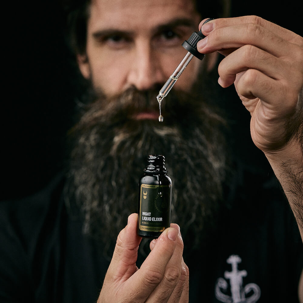 Day beard tonic lifestyle shot