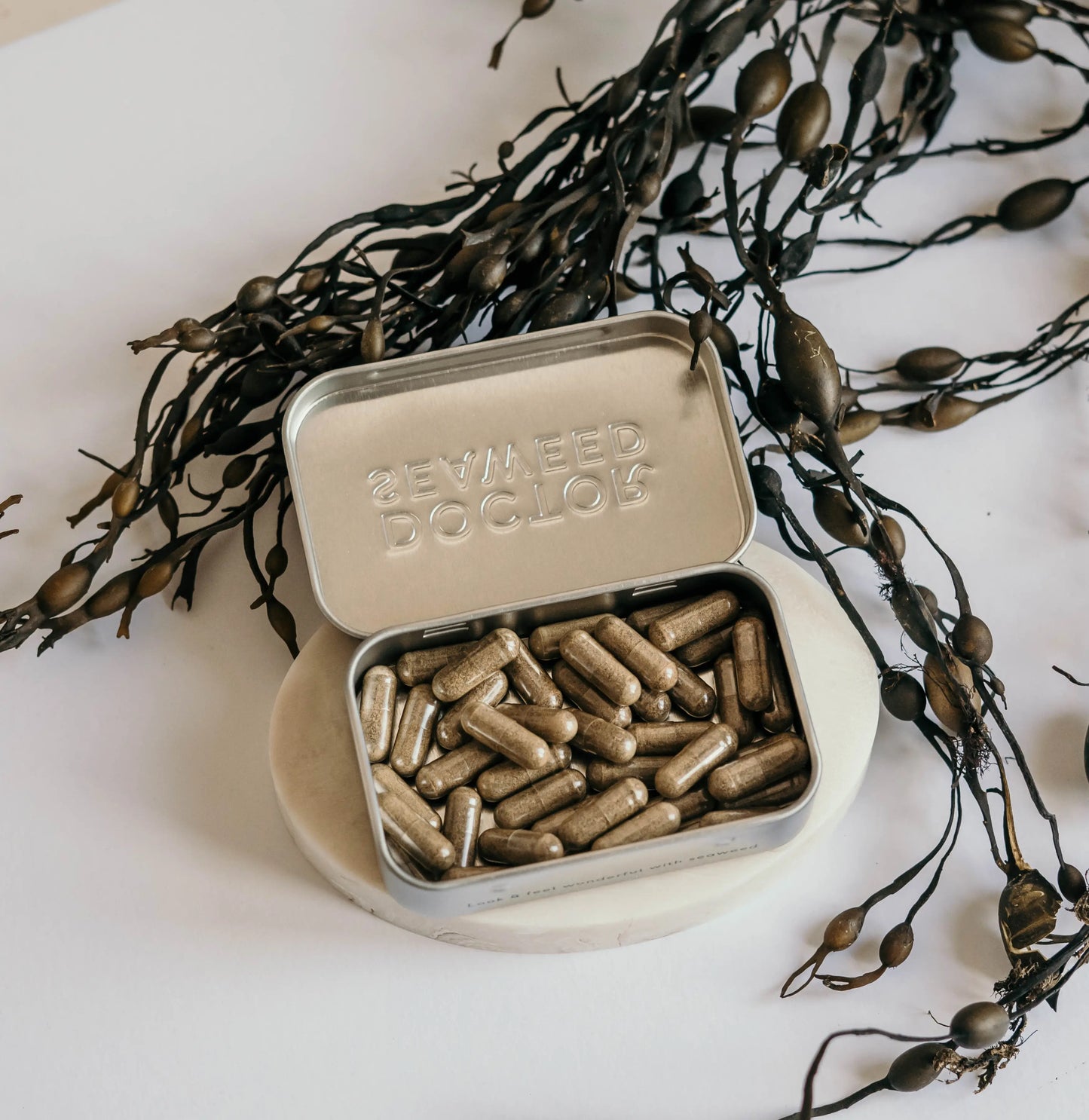 Doctor Seaweed Refillable Supplement Tin